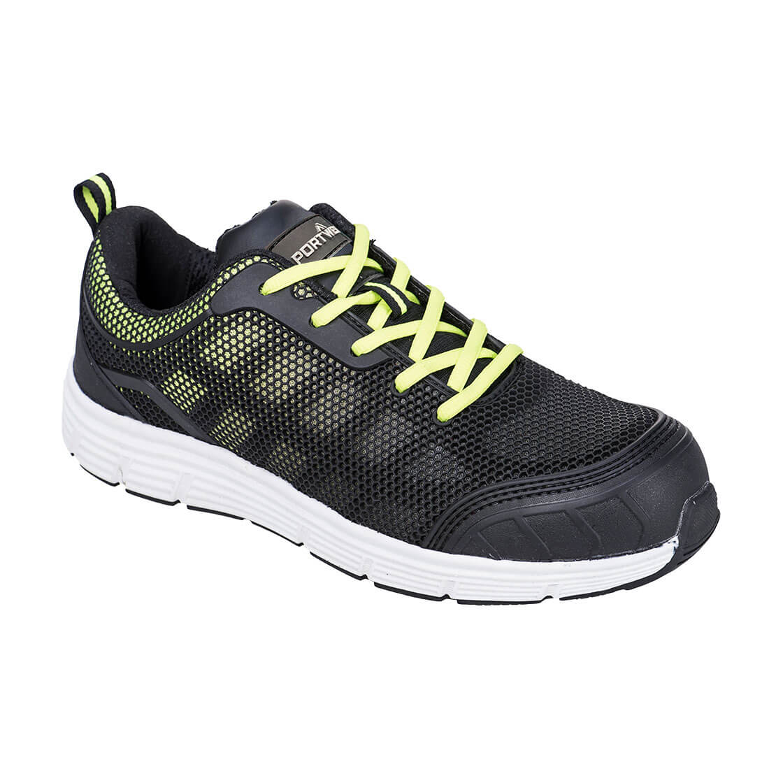 FT15 - Steelite Tove Trainer S1P FO SR in Black/Green