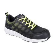 FT15 - Steelite Tove Trainer S1P FO SR in Black/Green