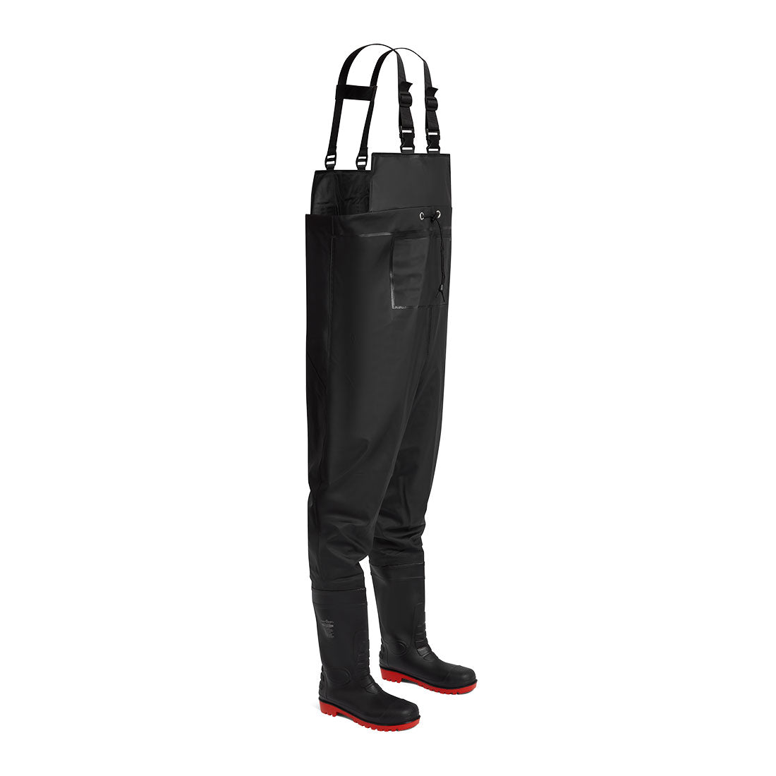 FW74 - Steelite Safety Chest Wader S5 FO in Black