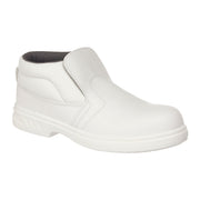 FW83 - Slip On Safety Boot S2 in White
