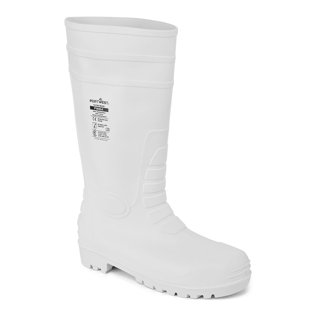 FW84 - Safety Food Gumboot S4 FO in White