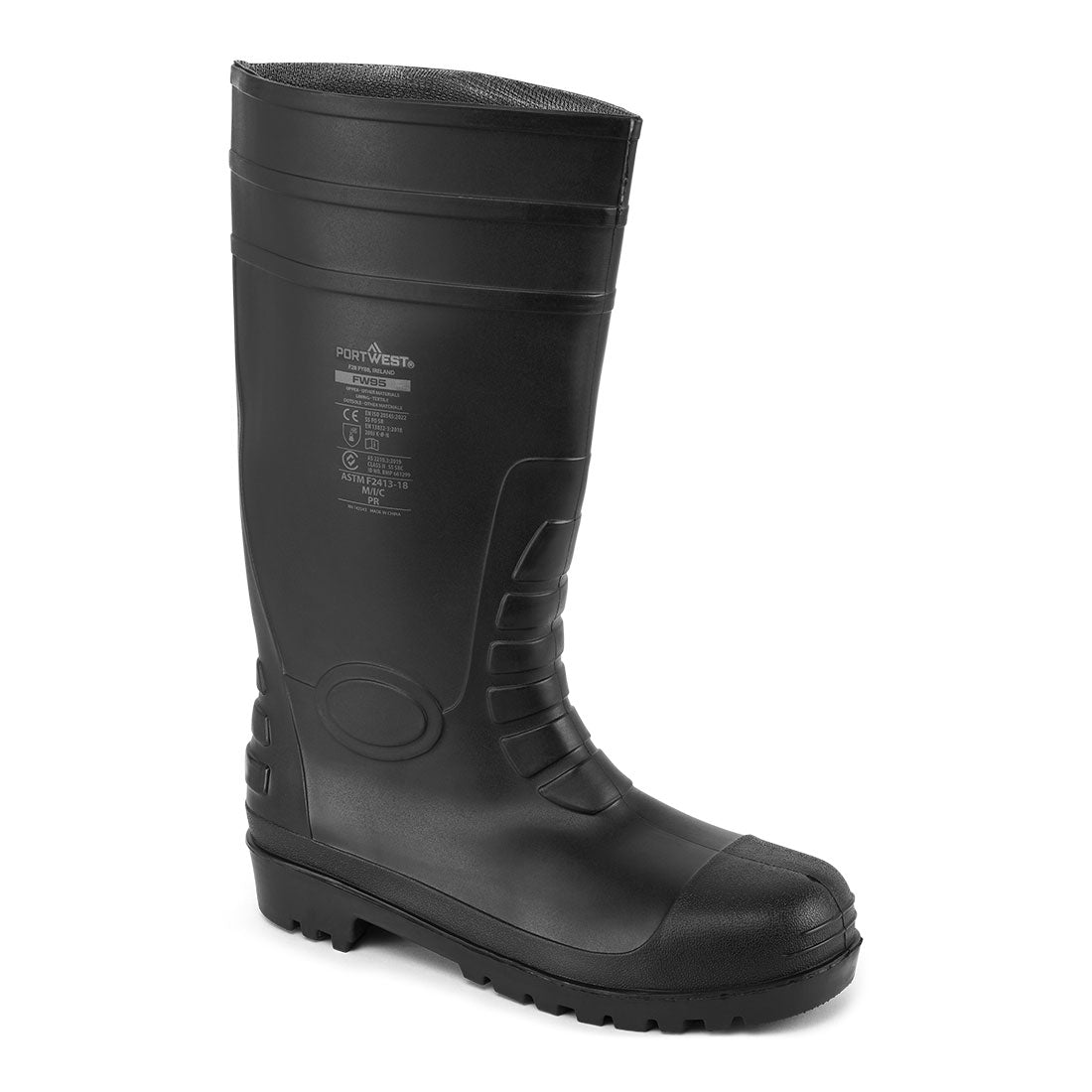 FW95 - Total Safety Gumboot S5 FO in Black