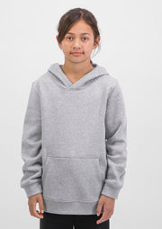 Kids Basis Hoodie - Grey Marle