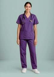 H10620 Womens Classic Scrub Pant - Purple