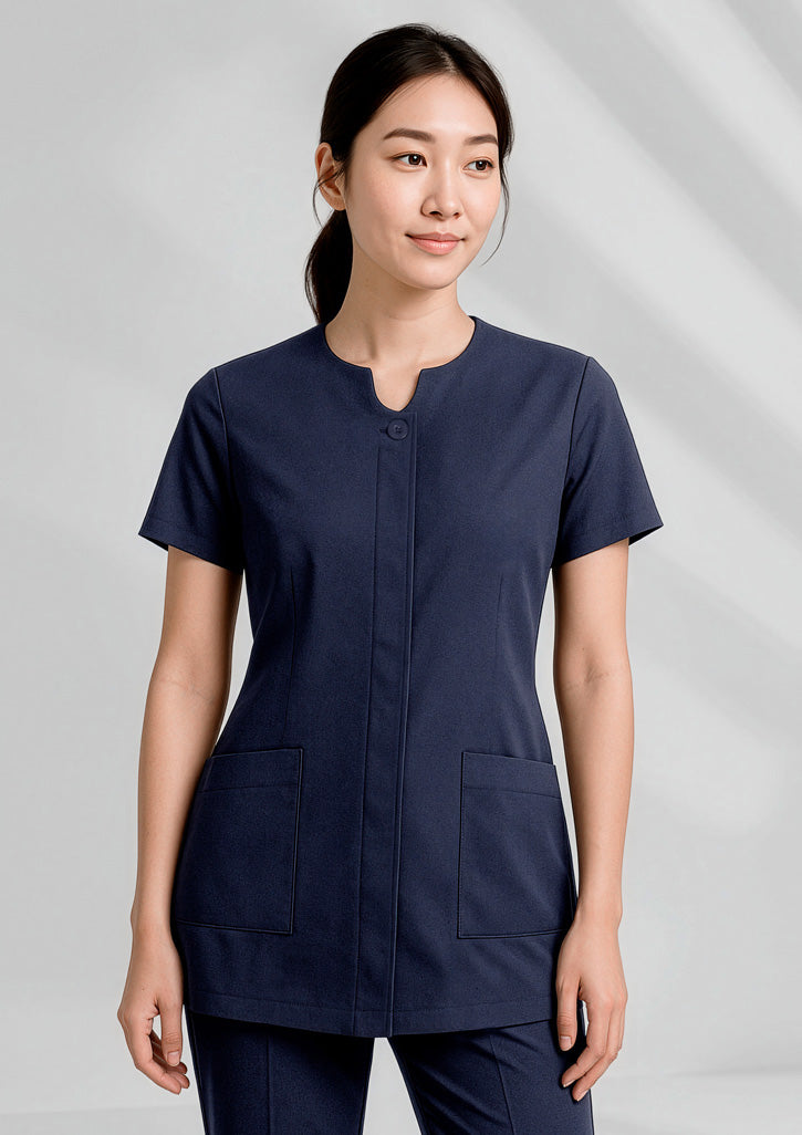 H133LS Womens Eden Tunic - Navy