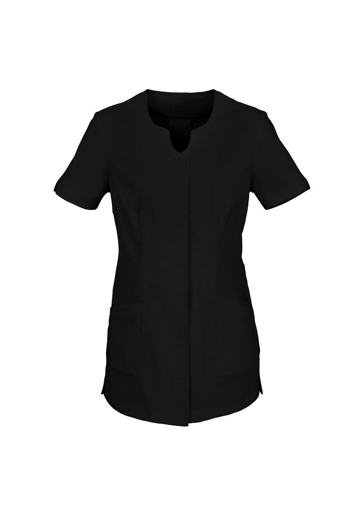 H133LS Womens Eden Tunic - Black