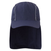 HA22 - Breathable Sun Shield Cap in Navy