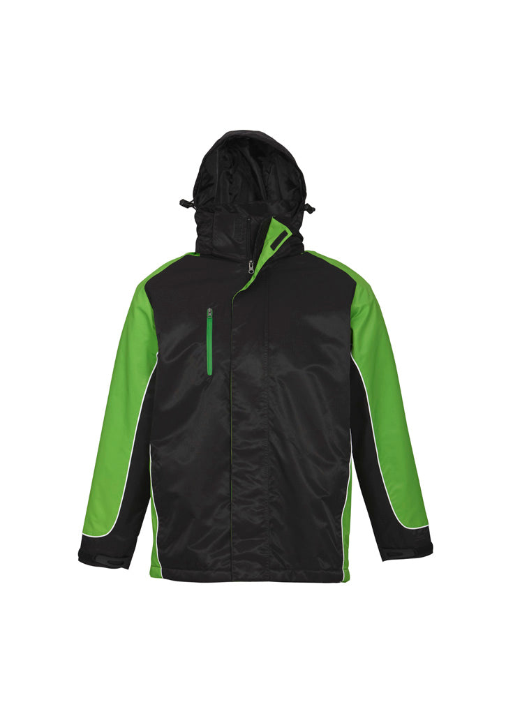 J10110 Unisex Nitro Jacket - Black/Green/White