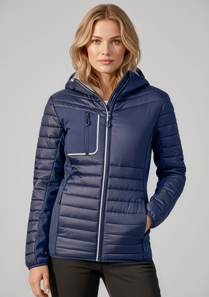 J134M Unisex Patrol Jacket - Navy/Silver