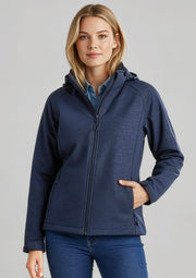 J135L Womens Geo Jacket - Navy