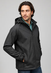 J135M Mens Geo Jacket - Black