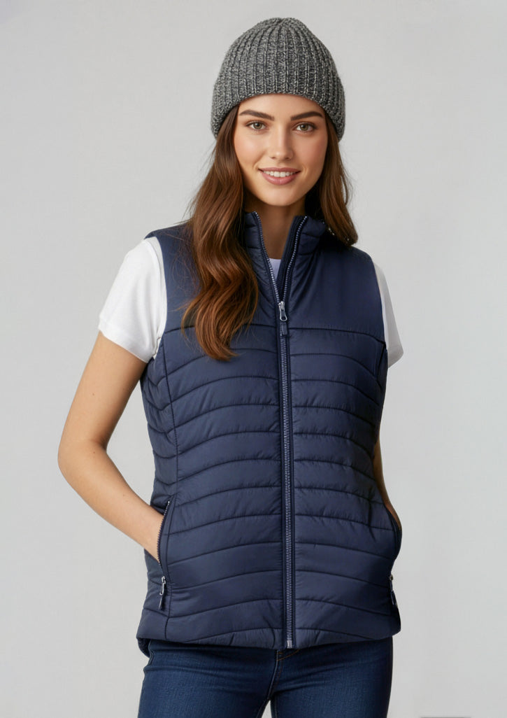 J213L Womens Expedition Vest - Navy