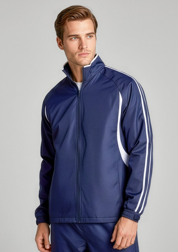 J3150 Unisex Flash Jacket - Navy/White