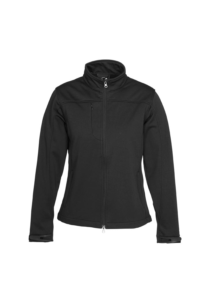 J3825 Womens Softshell Jacket - Black