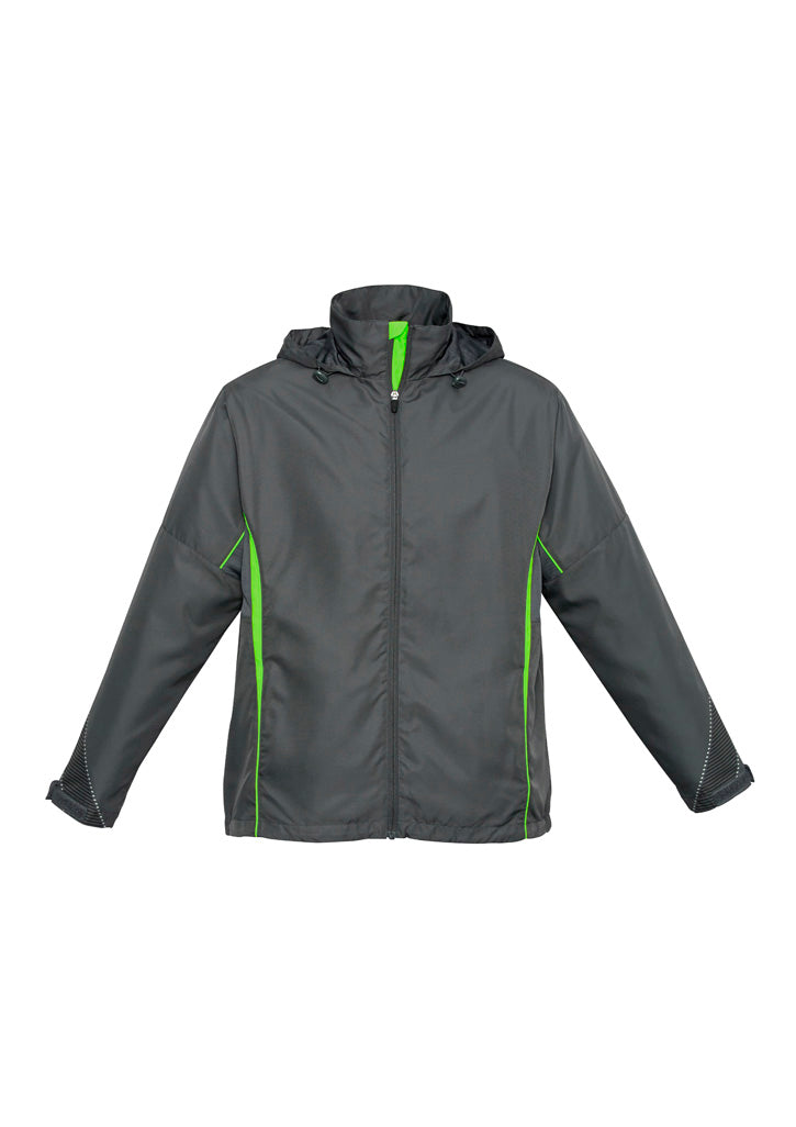 J408M Unisex Razor Jacket - Grey/Fluoro Lime