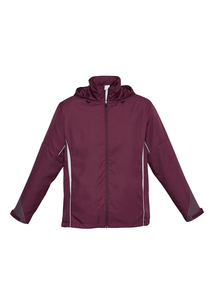 J408M Unisex Razor Jacket - Maroon/White