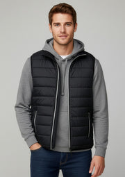 J616M Mens Stealth Vest - Black/Silver