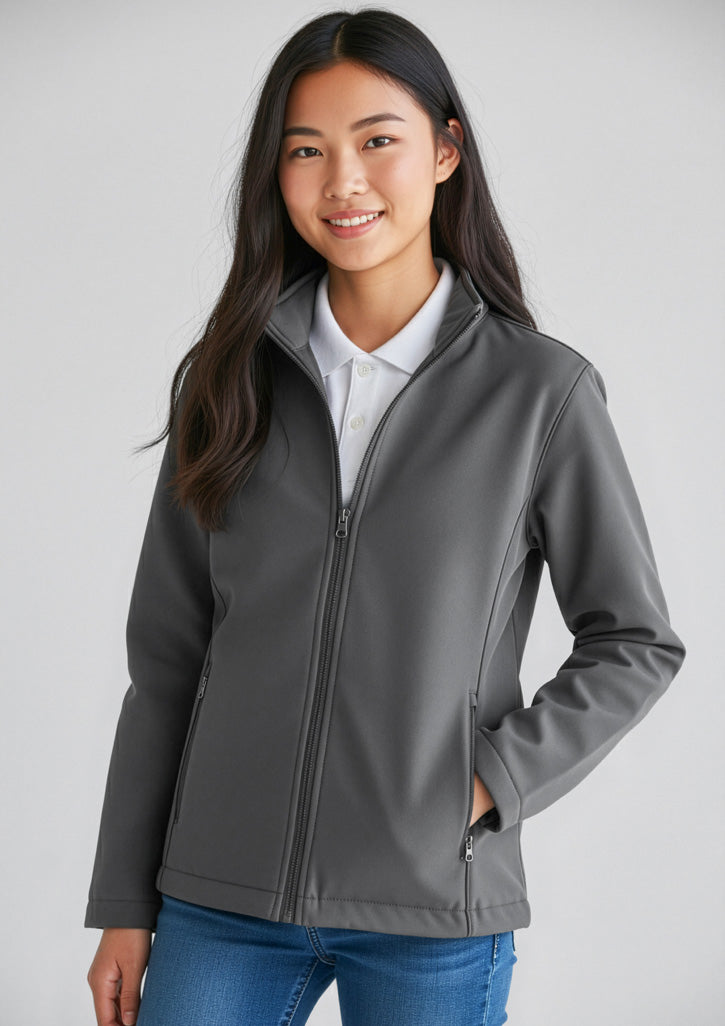 J740K Kids Apex Jacket Black - 4 - Grey