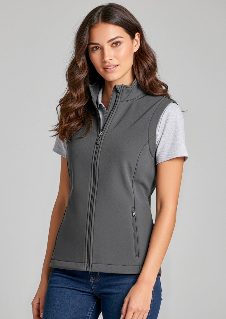 J830L Womens Apex Vest - Grey