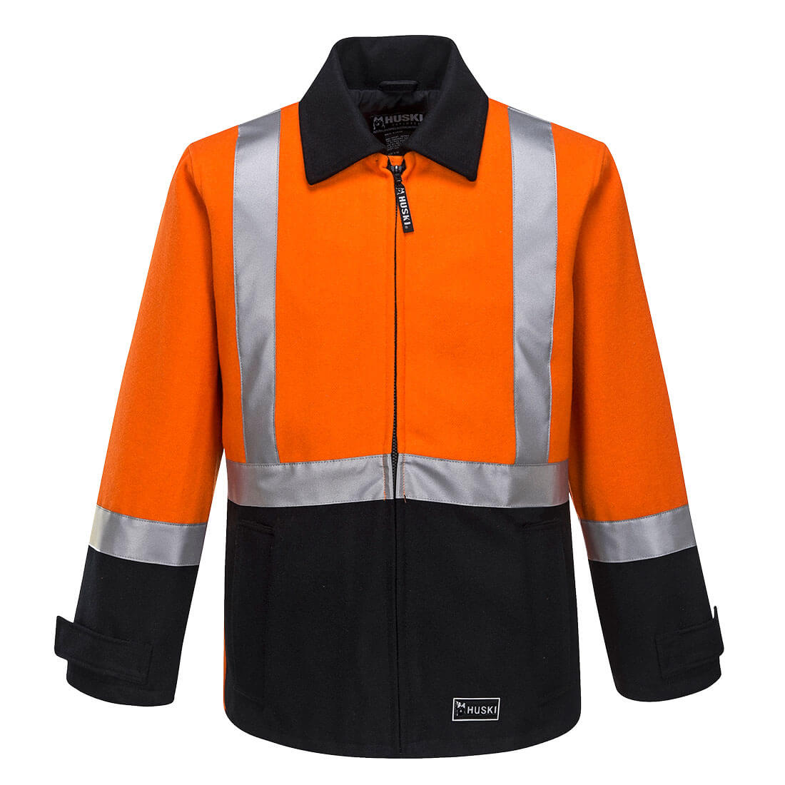 K8018 - Huski FR Bluey Jacket in Orange/Black