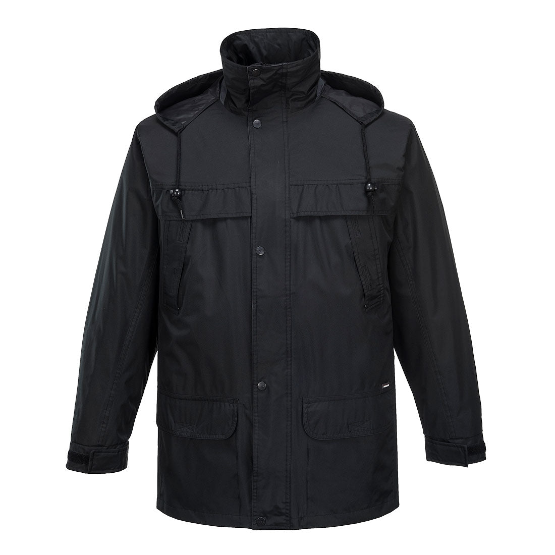 K8026 - Huski Classic Rain Jacket in Black