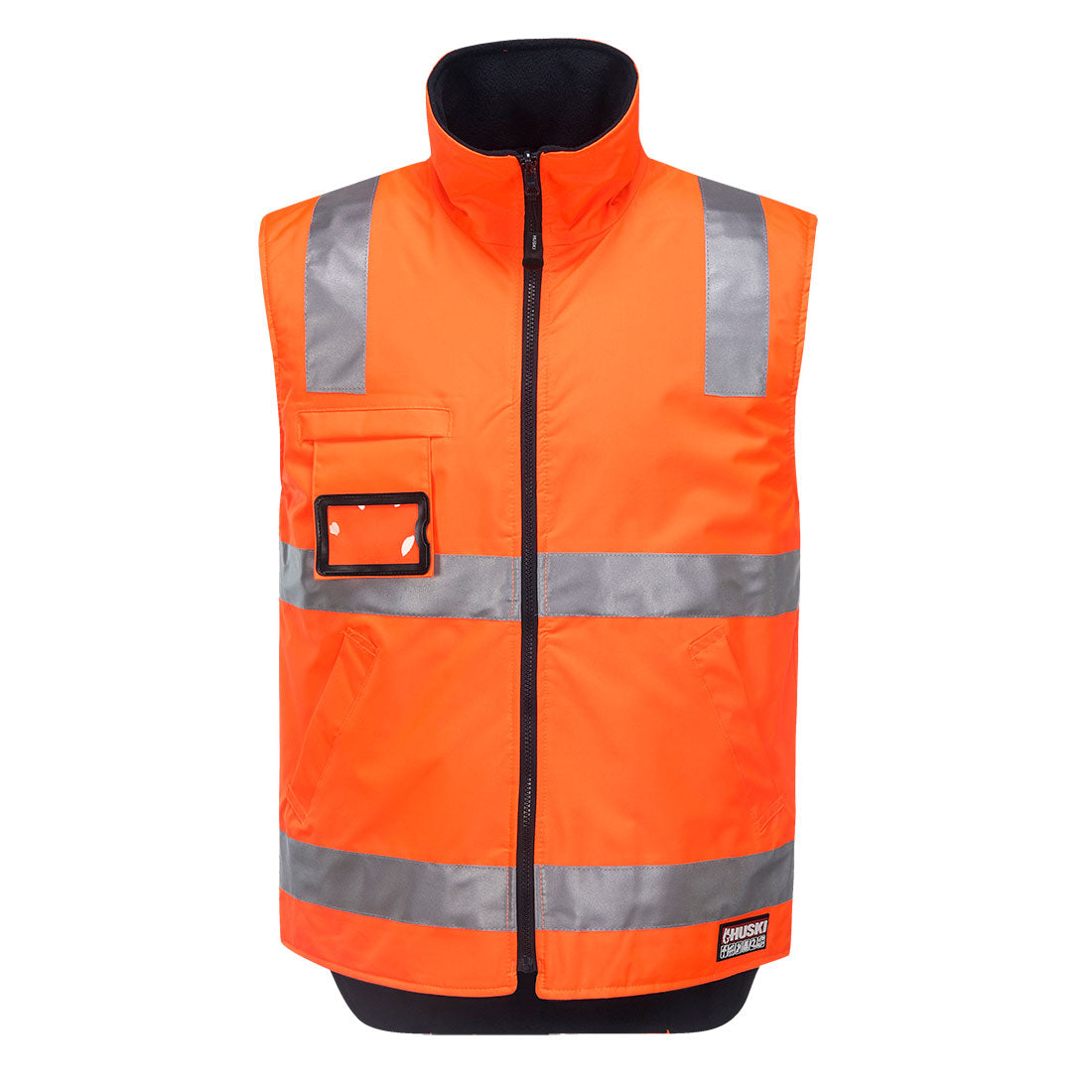 K8132 - Huski Hi-Vis Reversible Vest in Orange