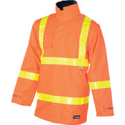 K8155 - Huski Hi-Vis Roads 2-in-1 Rain Jacket in Orange