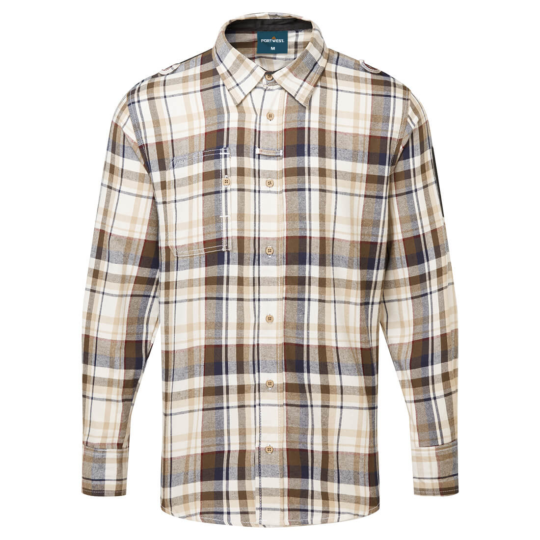 KX370 - KX3 Check Flannel Shirt in Brown Check