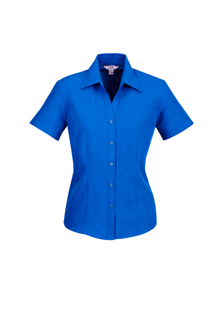 LB3601 Womens Oasis Short Sleeve Shirt - Electric Blue