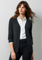 LC417L Womens Milano Cardigan - Black