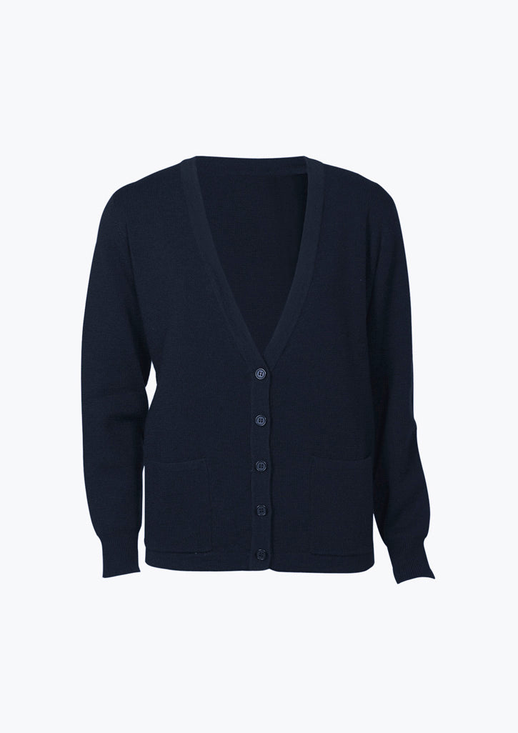 LC8008 Womens Woolmix Cardigan - Navy