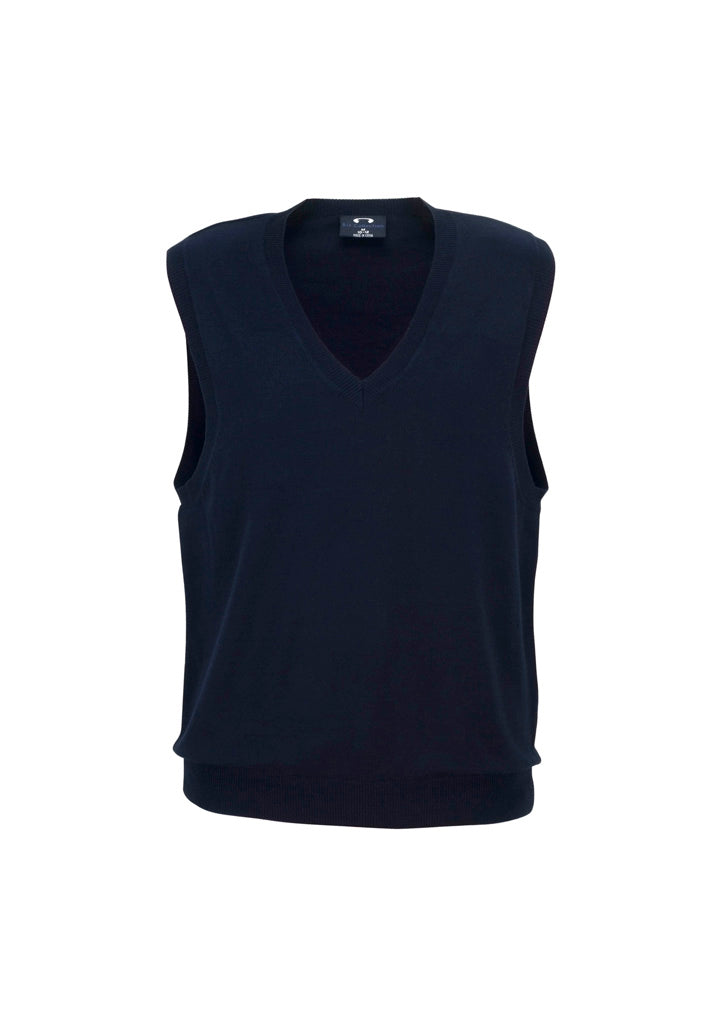 LV3504 Womens V-Neck Knit Vest - Navy