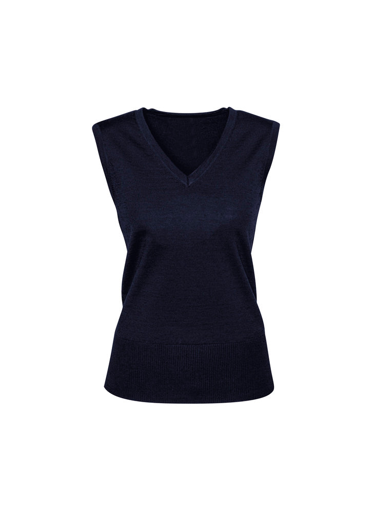 LV619L Womens Milano Vest - Navy