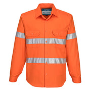 MA191 - Darwin Hi-Vis Shirt L/S in Orange