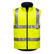 MA230 - Mackay Hi-Vis Anti-Static Reversible Vest in Yellow