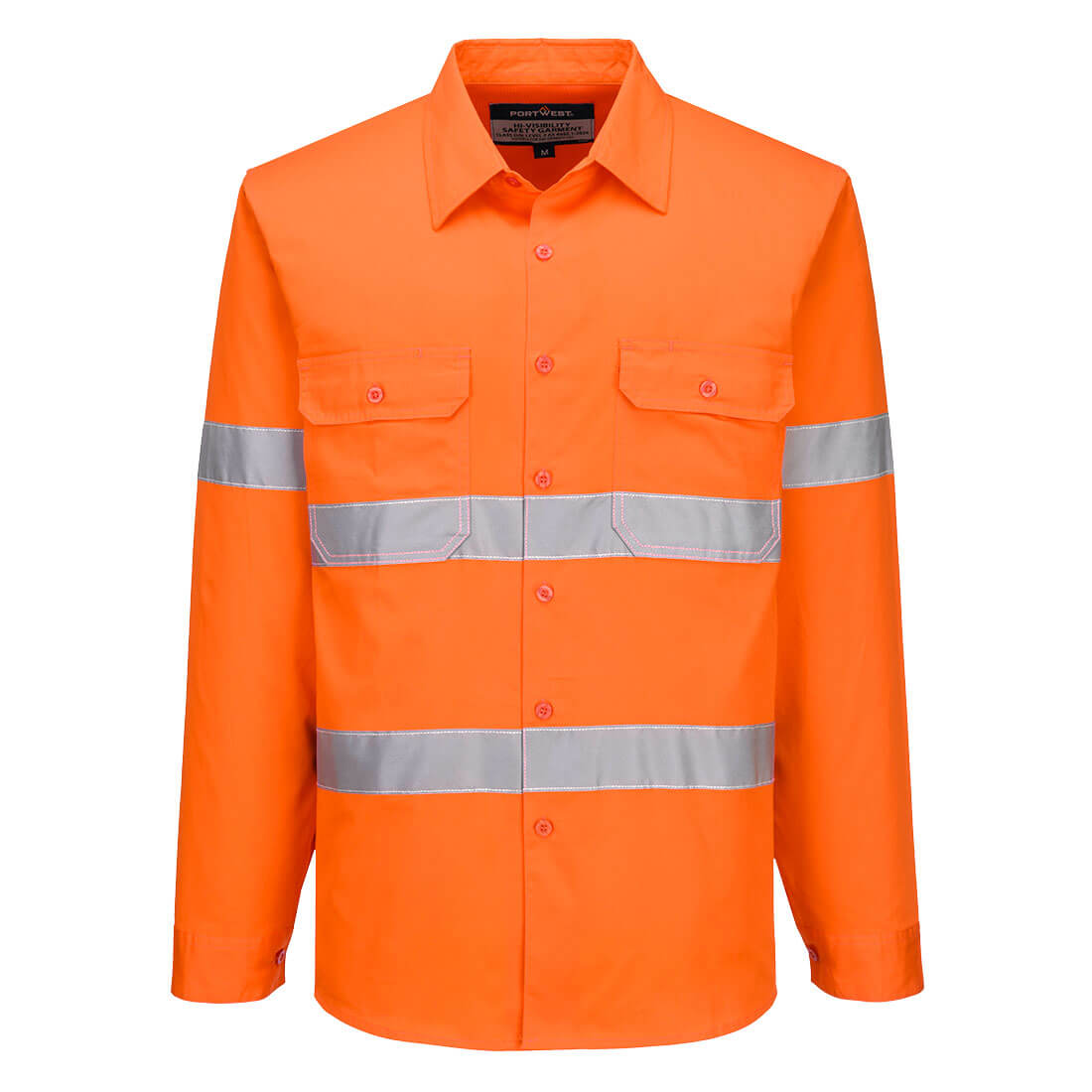 MA304 - Hi-Vis Lightweight Shirt L/S in Orange