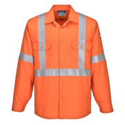 MF201 - Portflame FR Class D/N X Back Shirt in Orange