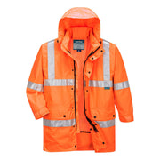 MF306 - Argyle Hi-Vis Rain Traffic Jacket in Orange