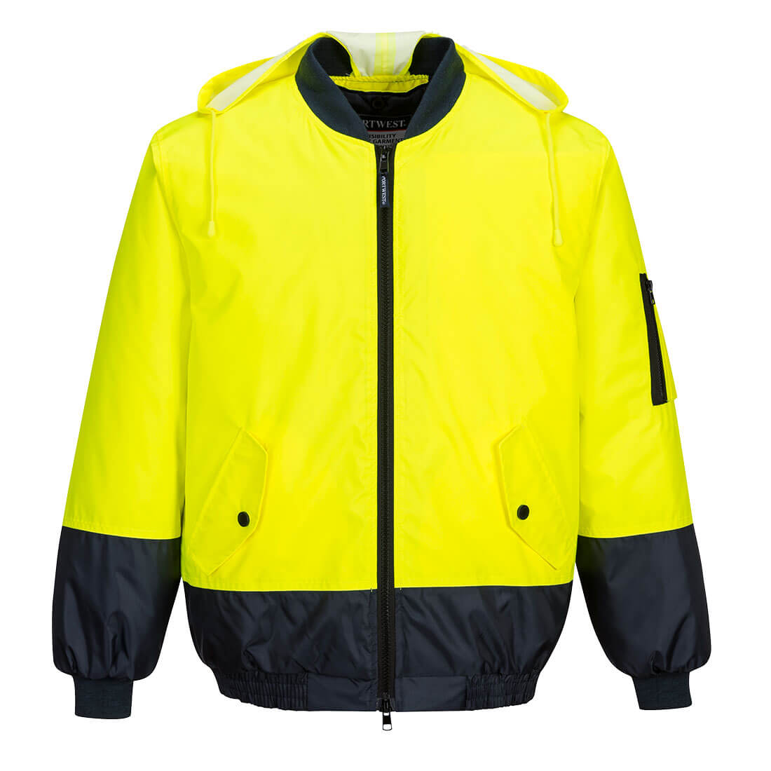MJ304 - Hi-Vis Contrast Class D Bomber Jacket