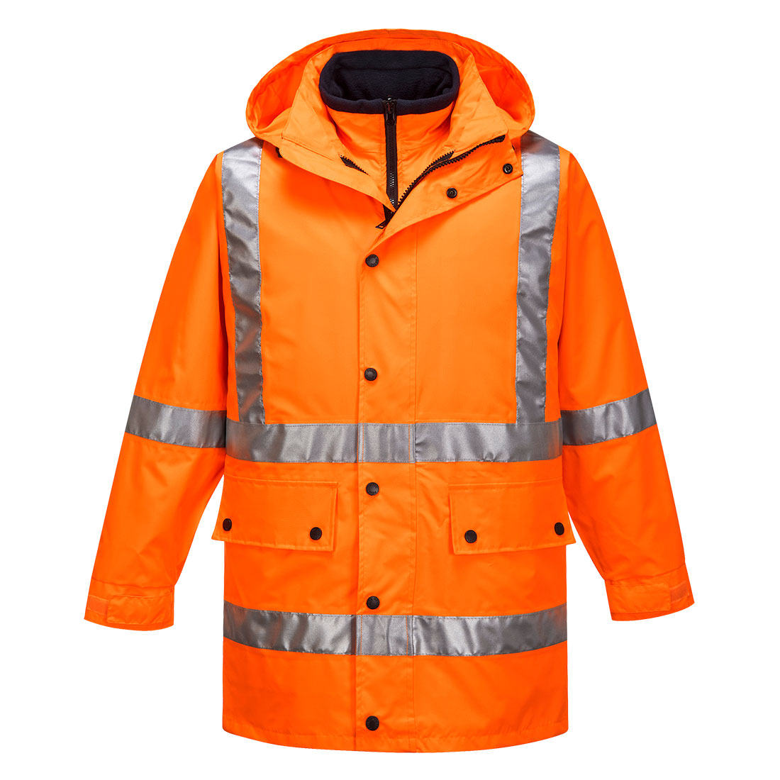 MJ331 - Max Hi-Vis X Back 4-in-1 Jacket in Orange