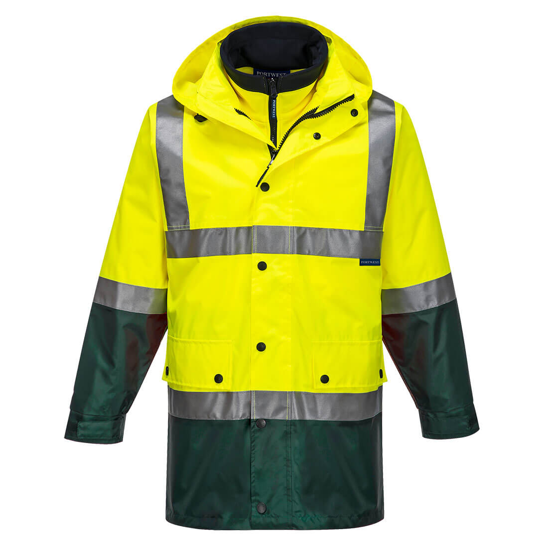 MJ881 - Eyre Hi-Vis 4-in-1 Contrast Jacket