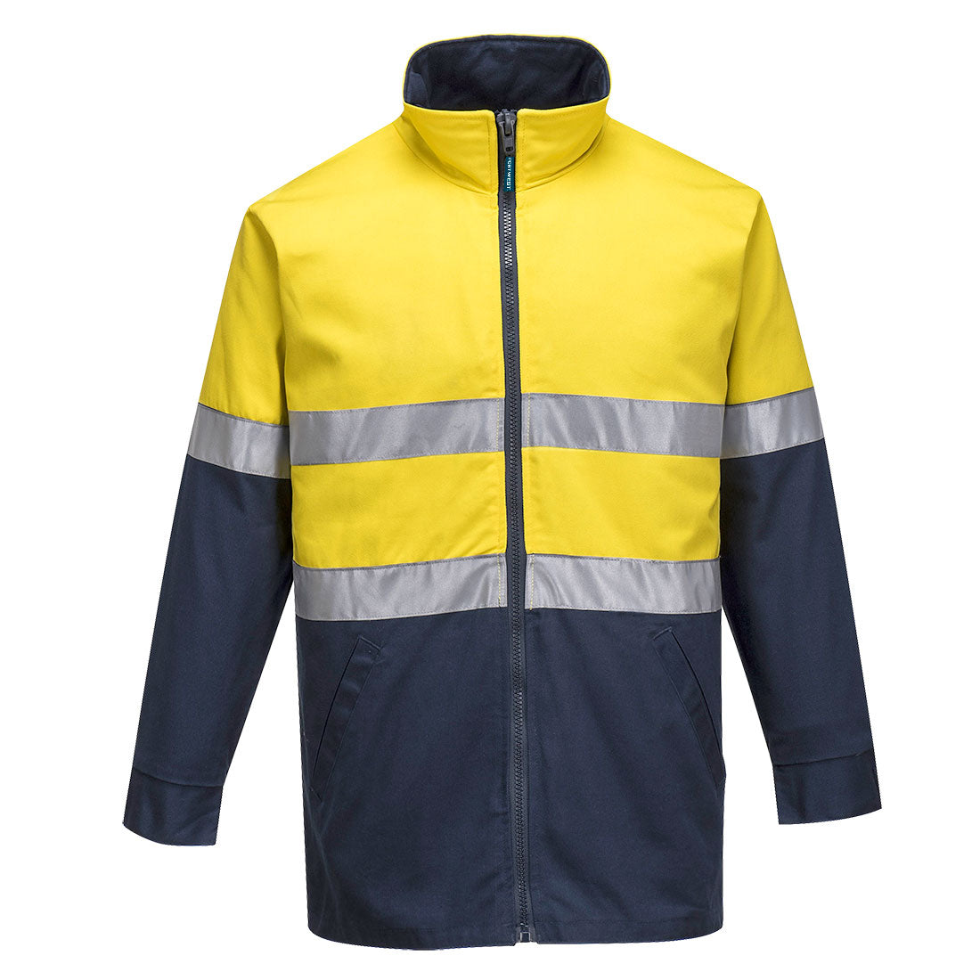 MJ998 - Hume Hi-Vis Contrast Work Jacket
