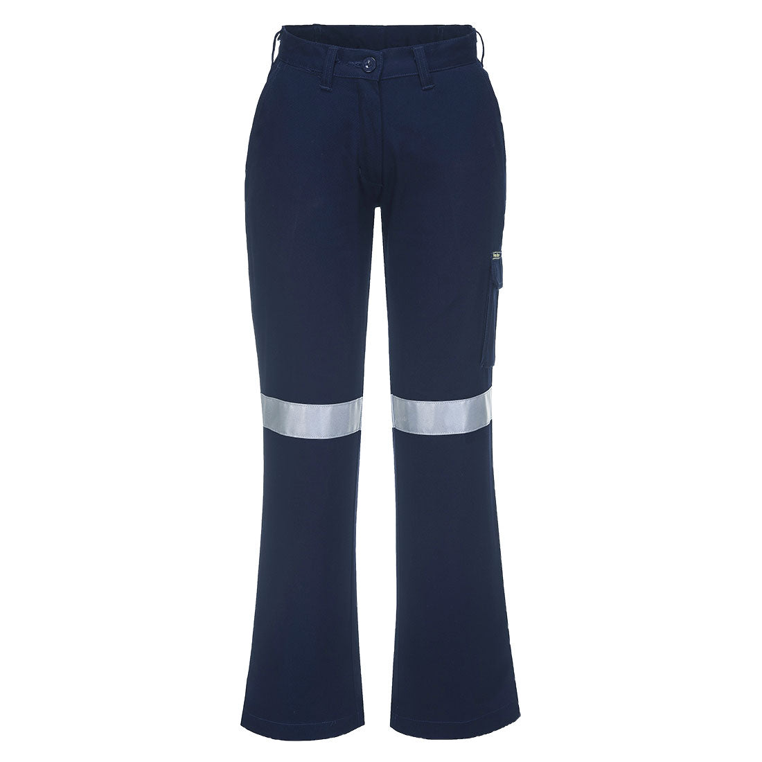 ML709 - Women's Cargo Pants with Tape in Navy