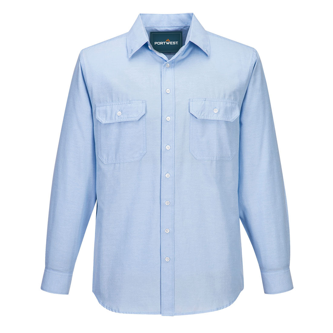 MS868 - Sydney Shirt, Long Sleeve, Light Weight in Blue