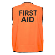 MV117 - Hi-Vis Class D First Aid Vest in Orange