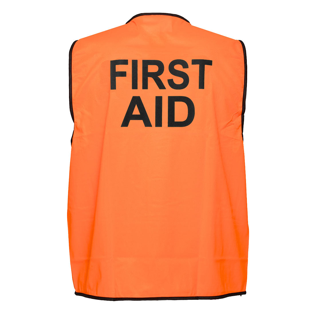 MV117 - Hi-Vis Class D First Aid Vest in Orange