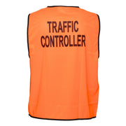 MV119 - Hi-Vis Class D Traffic Controller Vest in Orange