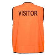 MV120 - Hi-Vis Class D Visitor Vest in Orange