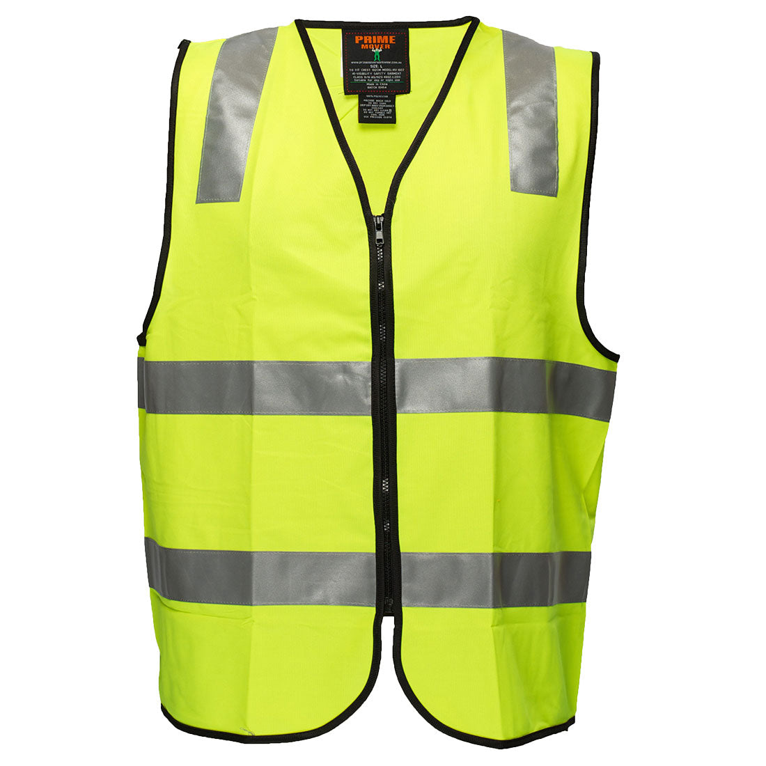 MZ102 - Hi-Vis Zipped Vest
