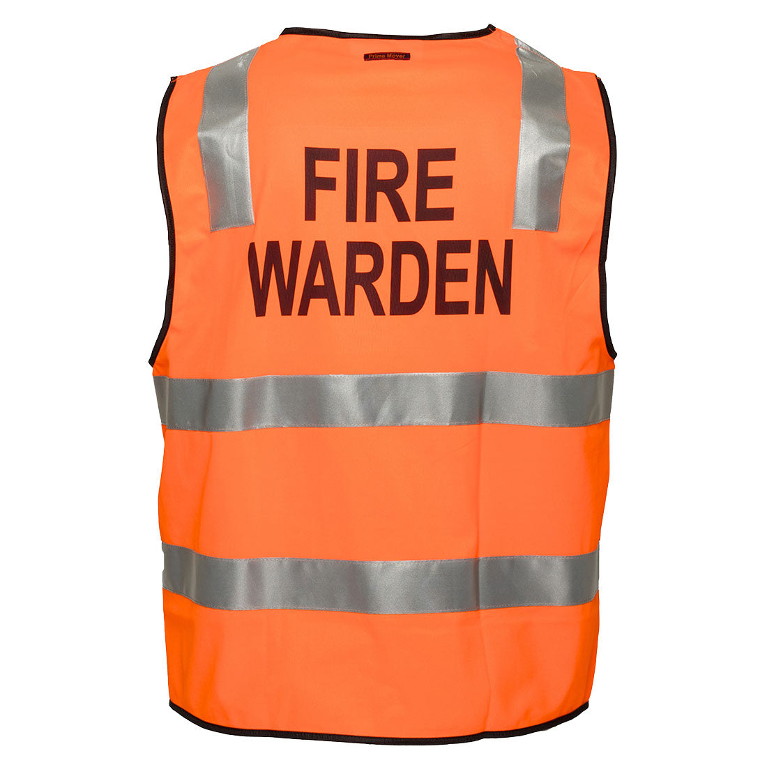 MZ104 - Hi-Vis Zipped Fire Warden Vest in Orange